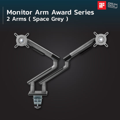 Monitor 2 Arms [Award series] ดูดี มีสไตล์ พร้อมประกันนาน 2 ปี