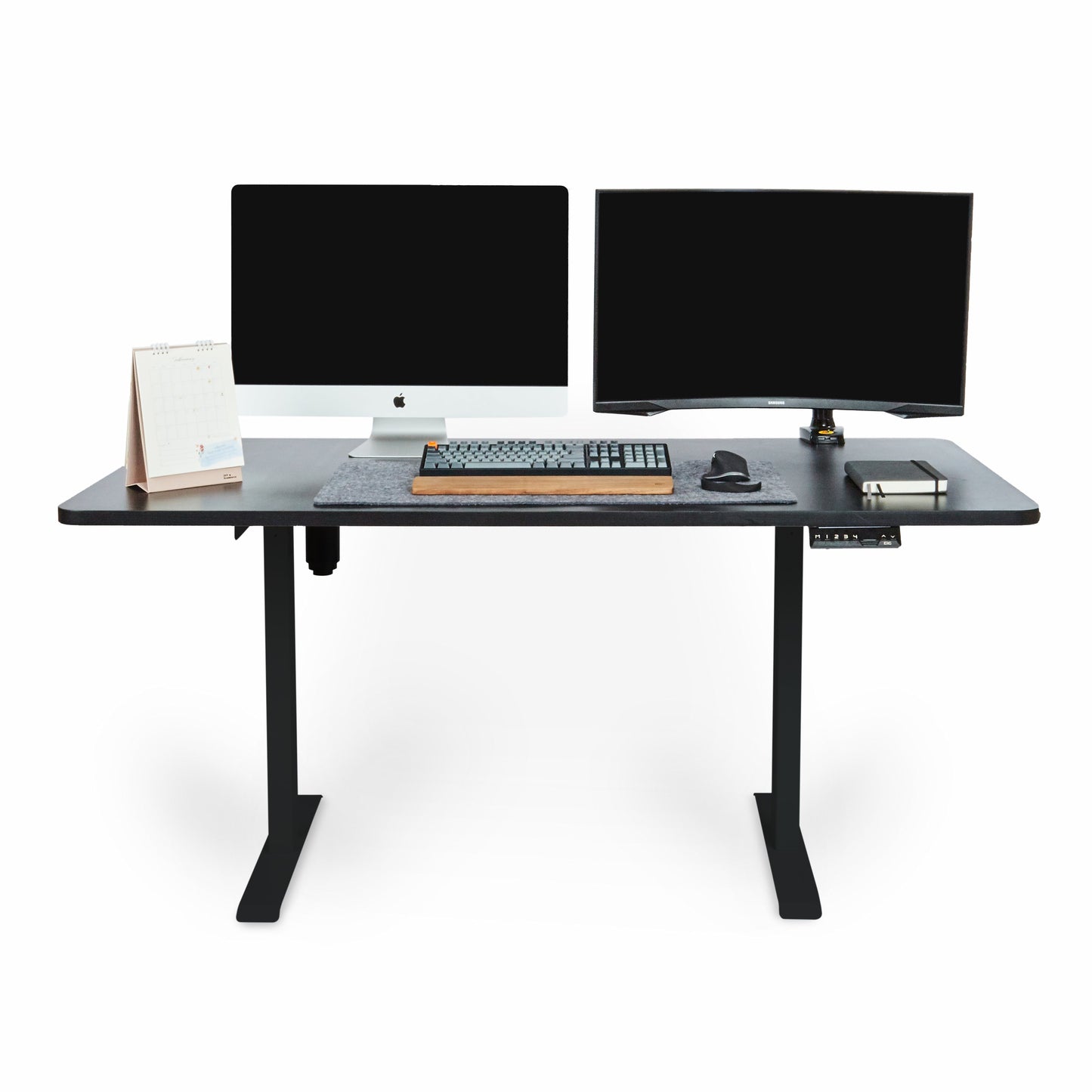 โต๊ะทำงานปรับระดับไฟฟ้า L - DreamDesk